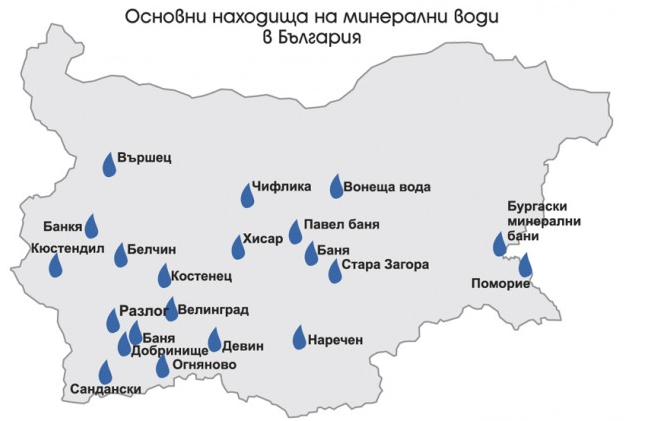 Минералната вода в България – къде коя какво лекува