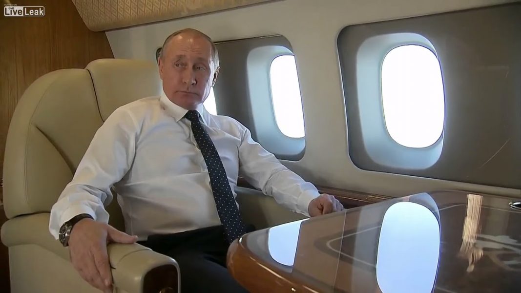самолета на Владимир Путин