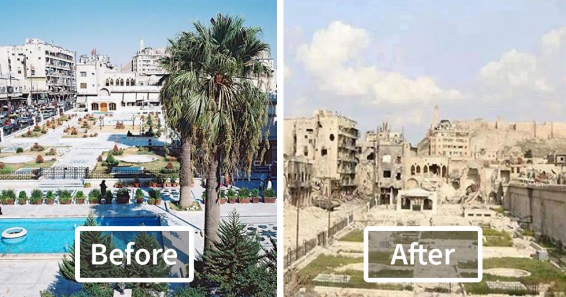 Вижте как изглеждаше Алепо
