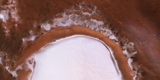 Сонда засне доста странно нещо на повърхността на Марс