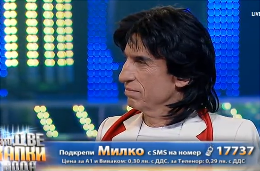 Милко Калайджиев остана без мустак заради „Капките“ (Уникални кадри)