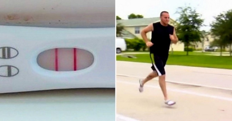 Мъж реши на майтап да си направи тест за бременност
