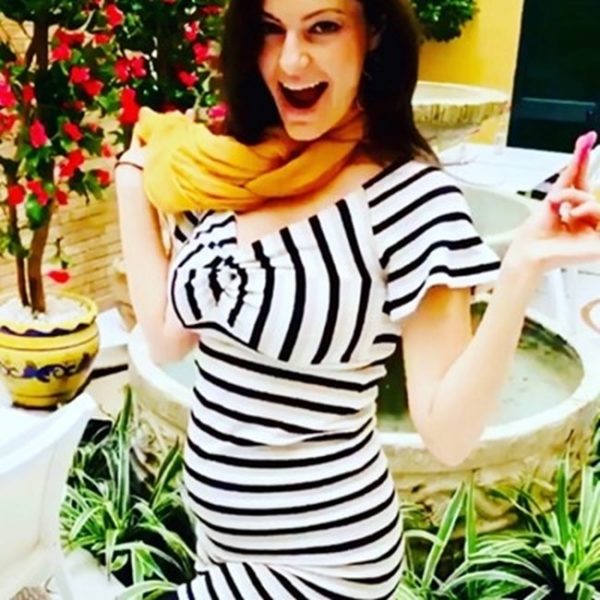 Най-красивата българка в САЩ роди момиченце