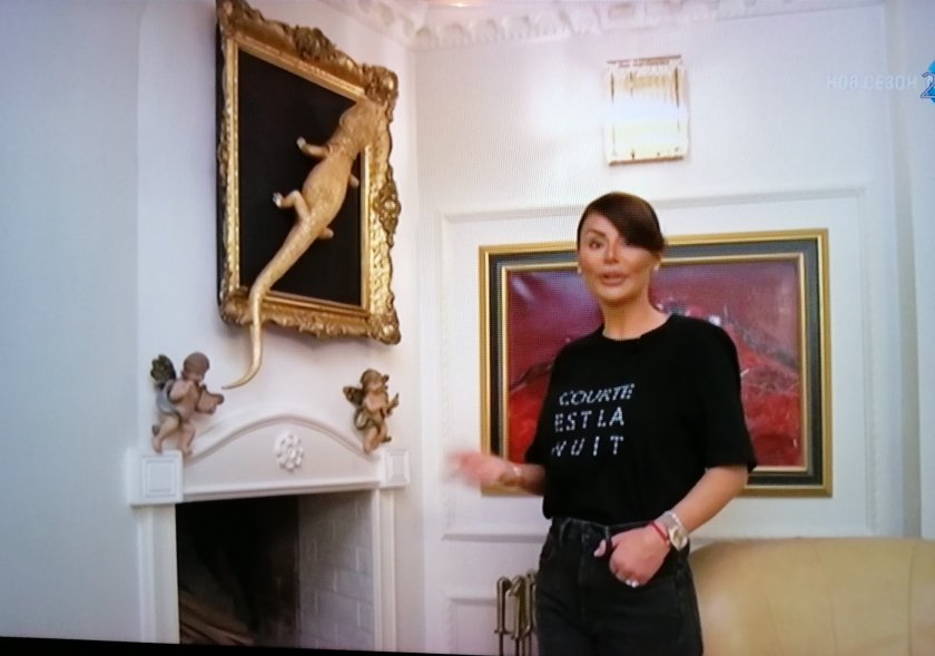 Светлана Гущерова готви в златни съдове