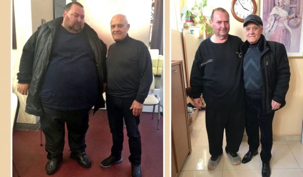 Лечителят Гарабитов прави чудеса! Ето как Димчо Тодоров от Първомай свали 156 кг. с ядене