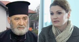 Ани Салич и отец Орлин от Кладнишкия манастир започнаха да раздават храна на бедни и болни