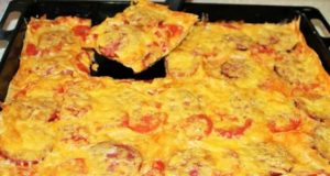Бохемска пица за 15 минути БЕЗ тесто - всеки има продуктите а резултатът се изяжда за отрицателно време!