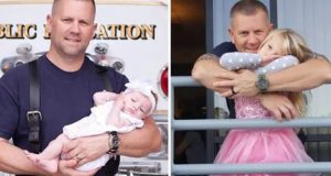 Пожарникар изроди бебче без да подозира и най-малко че това е негова дъщеря