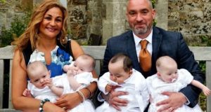 През 2018 г. тя стана първата 51-годишна майка на четиризнаци - ето как живее щастливото семейство днес: