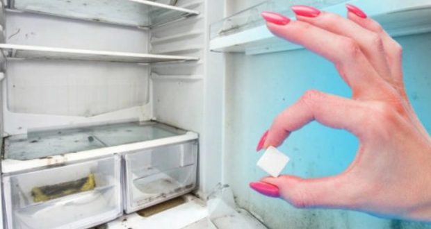 Ако има неприятна миризма в хладилника бучка захар върши чудеса - Ето как да я използвате
