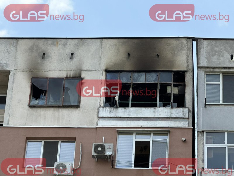 Трагедия! Голям пожар пламна в апартамент в Пловдив загина 10-г. дете а възрастната жена е обгазена / СНИМКИ