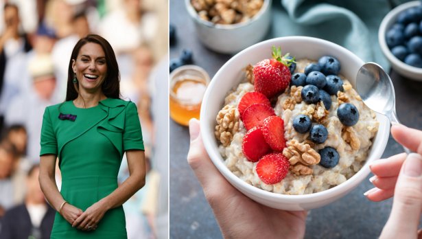 Овесената диета на Кейт Мидълтън: как да се отървете от преяждането за 6 дни