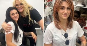 Благороден жест към Дебора фризьорски салон й подари перука