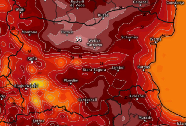 Гореща вълна удря България часове след настъпването на есента