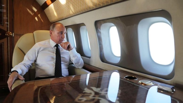 vladimir putin airplane