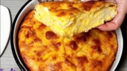 Най-вкусната наложена баница в света! Моята 83-годишна майка ме кара да й я правя всяка седмица: