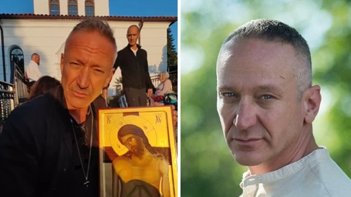 Деян Донков пред иконата на Исус Христос: Получих много рани!