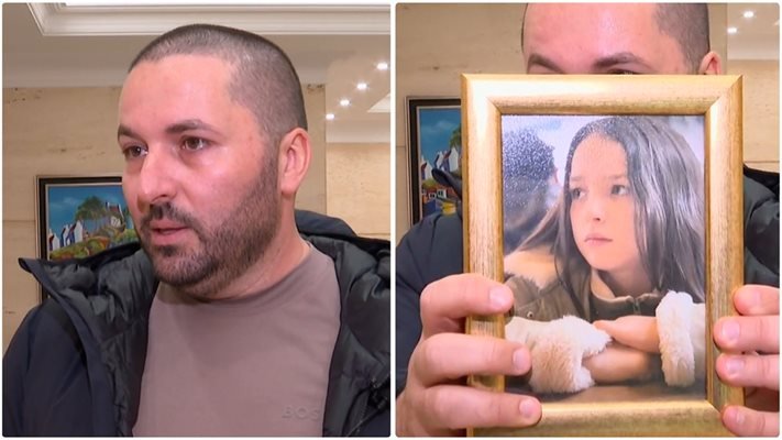 Таткото на Сияна показа гривничка: Това е останало от детето ми