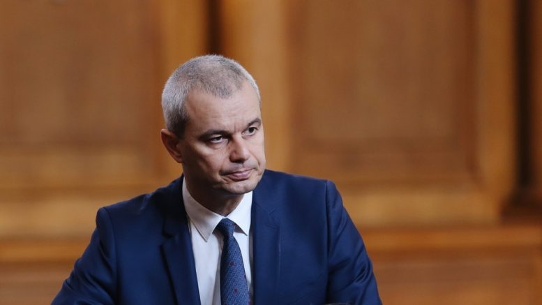 Костадинов: Въвеждането на еврото против волята на българина е държавен преврат