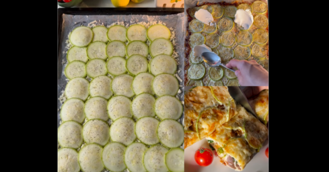 Настъргвам сирене в тавата и отгоре редя тиквичките - новата лятна вкусотия която няма равна: