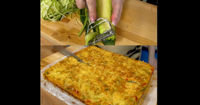 Настъргвам 2 тиквички чуквам 3 яйчица и става шедьовър по-вкусен от пица!