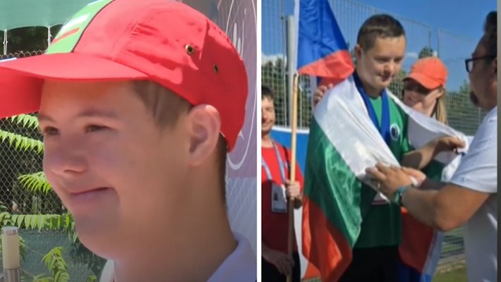Исторически пробив! Пламен Павлов е първото българче със синдром на Даун което ще участва на Световното по тенис