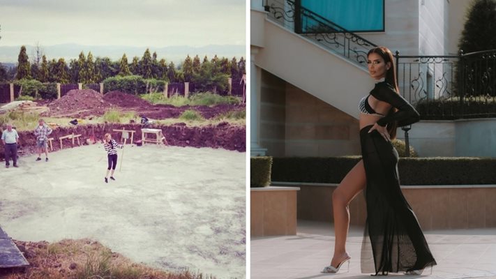 Не се плаши от работа! Анелия строи палата си заедно с майсторите