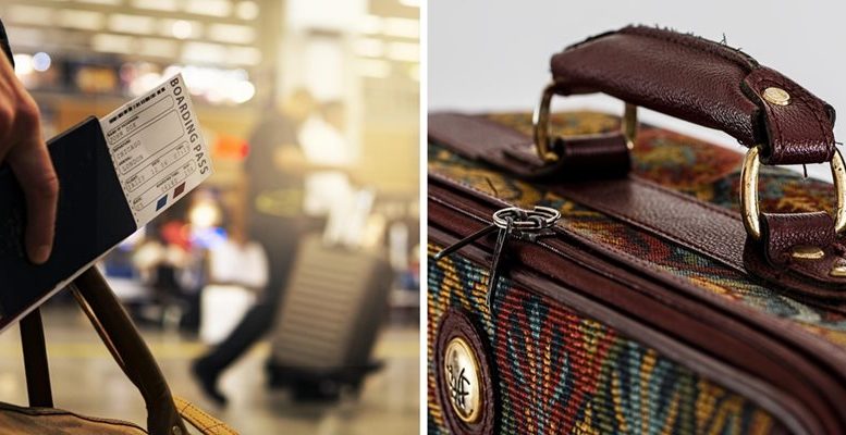 Жена пътува с дете в куфара натовари го в багажното