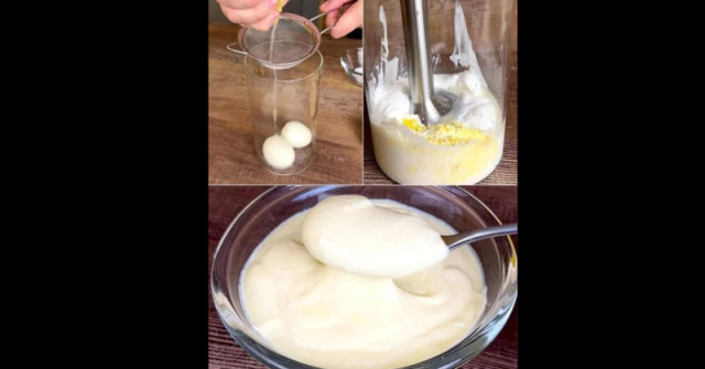 Безвредна, здравословна и много вкусна: Майонеза от варени яйца