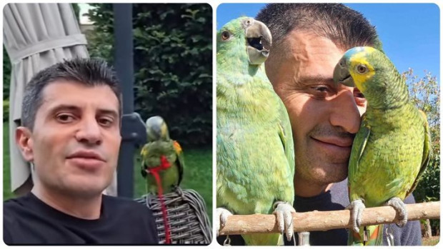 Жоро Игнатов си подари говорещ папагал за 50-ия ЧРД