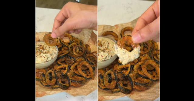 Хрупкави тиквички по-вкусни от мазния чипс! Приготвени във фритюрник с горещ въздух за 10 минути