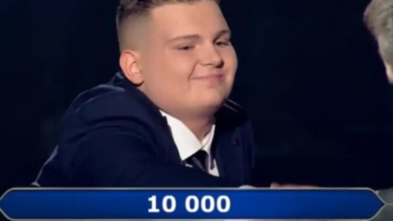 Десетокласник взе 10 бона в „Стани богат”