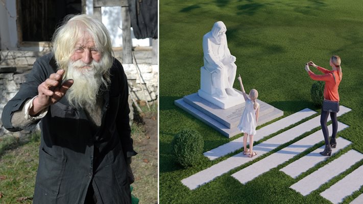 Вдигат паметника на дядо Добри