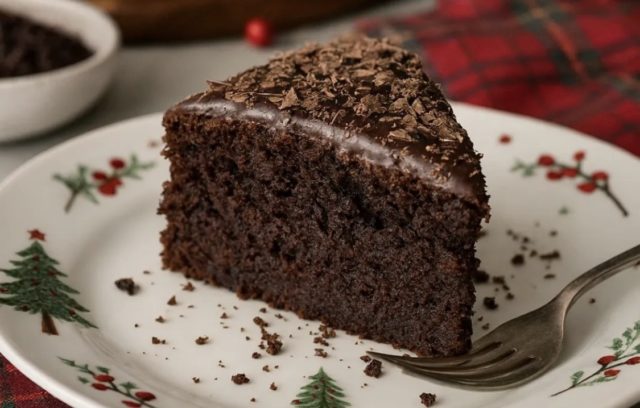 Постна шоколадова торта - пухкав сочен блат целият пропит с МНОГО крем! Малко вълшебство: