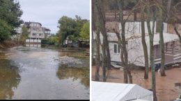 Къмпинг "Арапя" под вода след пороите