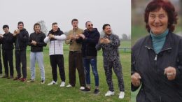 Леля Пенка посреща кандидатите за образа на Христо Стоичков във филма