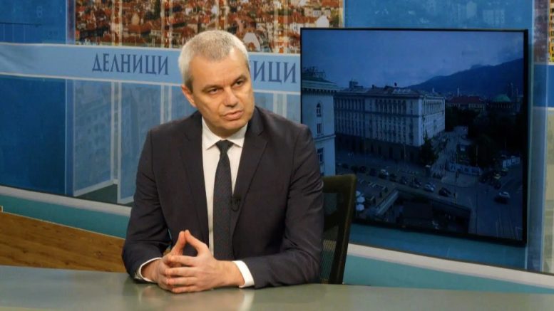 Костадин Костадинов: Аз нямам сънародници в Турция 90% от българските граждани също