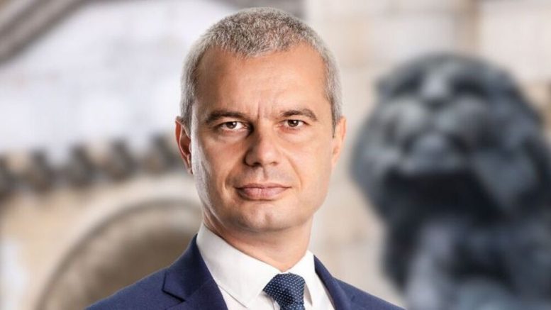 Костадин Костадинов: Ако дойдем на власт – връщаме лева и вдигаме санкциите срещу Русия