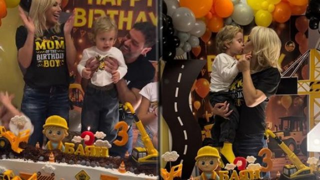 Невиждана торта ЧУДОВИЩЕ от над метър за рождения ден на Баян – Камелия надмина себе си (ВИДЕО)