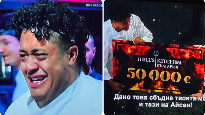 Големият победител от "Хелс Китчън" - Денисиньо Морейра: "Айсен преобърна живота ми"